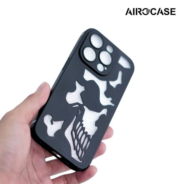 AIROCASE Slim Protect Soft Case for Iphone Motif Tengkorak - Image 3